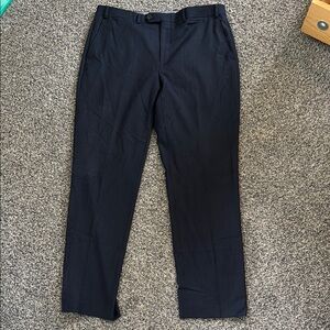 Chaps Men's Dark Blue Formal Trousers